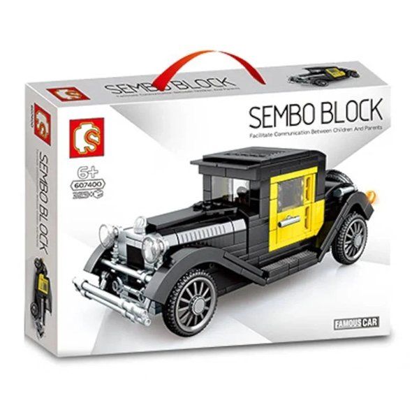 Baukästen: Klassischer Oldtimer Schwarz-Gelb – Neu und originalverpackt aus Meisterschwanden von Bigi1