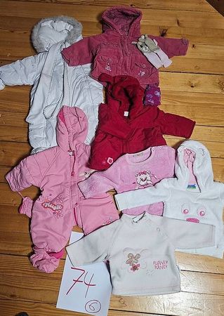 Kleiderpaket Grösse 74 Mädchen (10Stk)