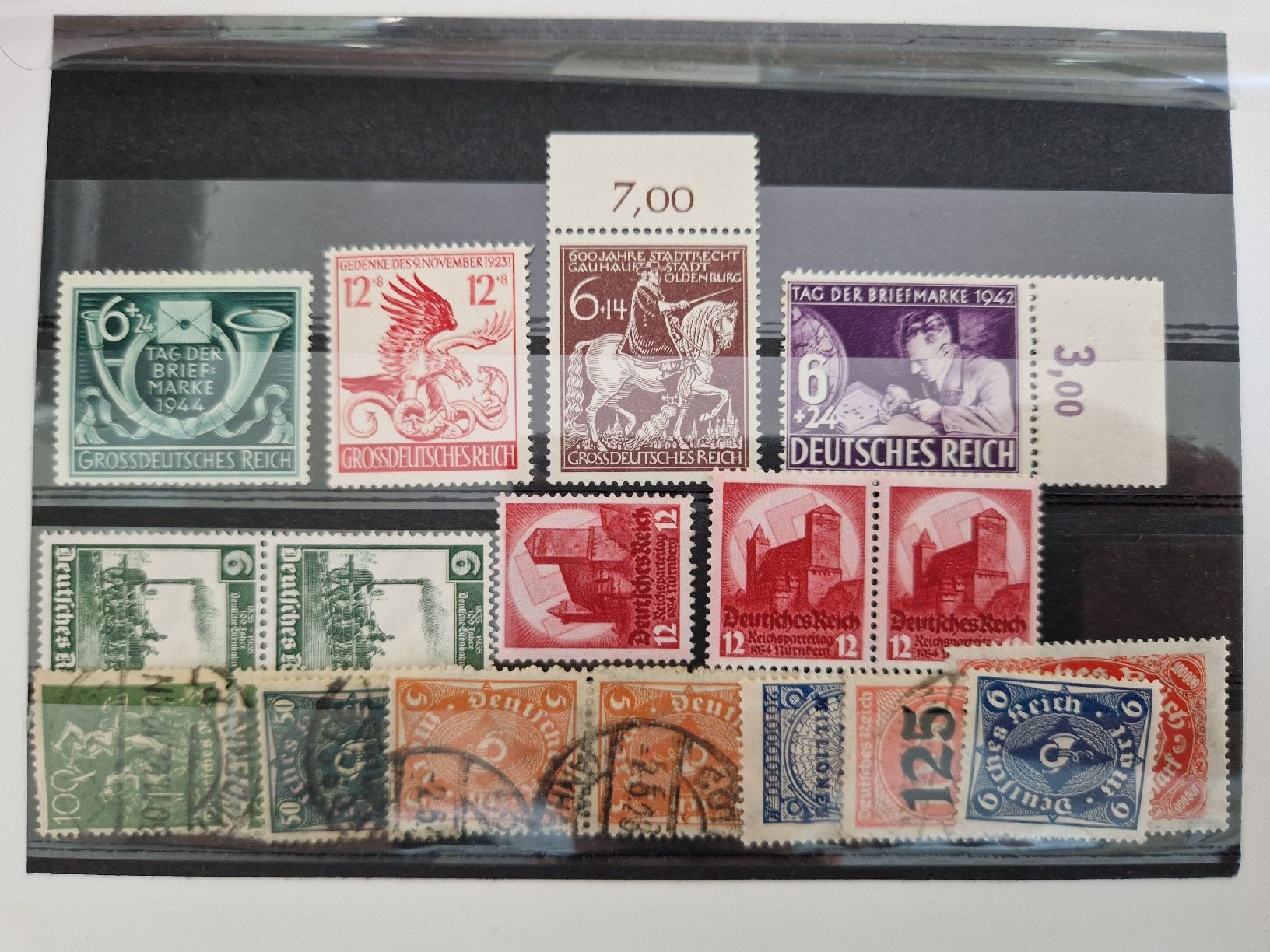 Alle Briefmarken: Deutsches Reich Briefmarken – Gebraucht aus St. Gallen von Enrico_SG
