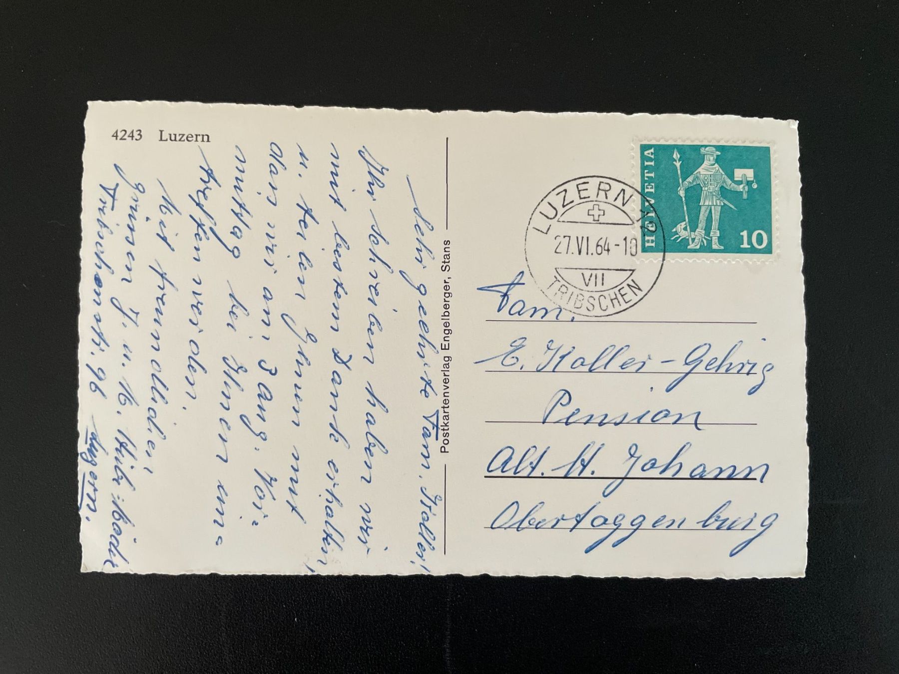 Cartoline postali: AK LU Luzern, 1964 – Usato da Thal venduto da Danny82 1