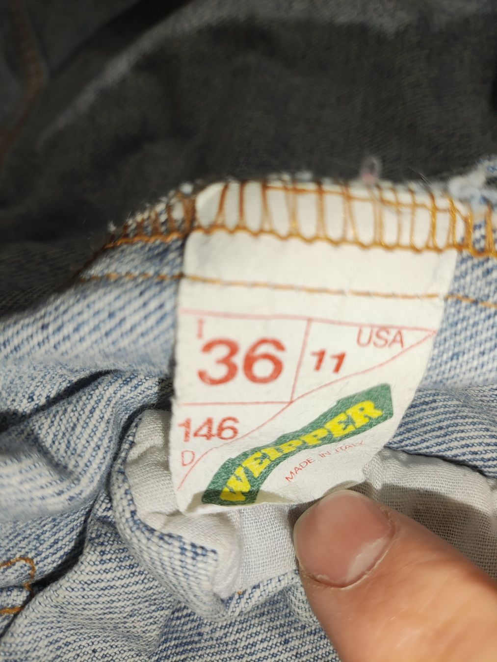 Giacche & Cappotti: Weipper Jeans Jacke Grösse 146 – Usato da Schlatt TG venduto da Andis3 6