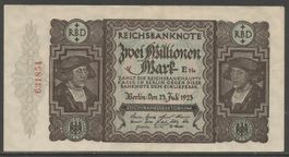 DEUTSCHES REICH - 2.000.000 REICHSMARK, BERLIN, 23.JULI 1923