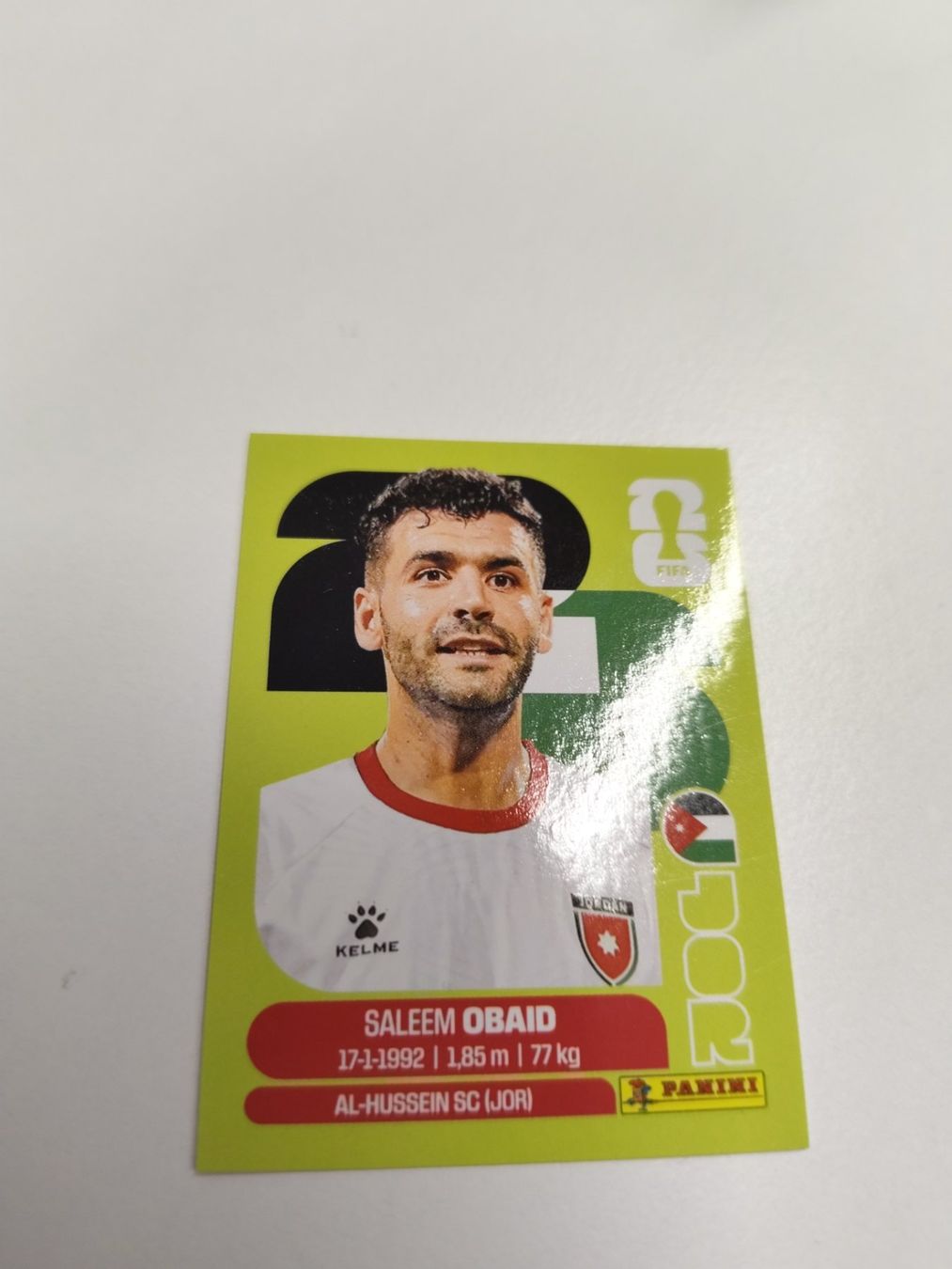 Panini Cartes à collectionner: Panini WM 2026, JOR 7, Obaid – D'occasion à Aarburg par gloeckgloeck