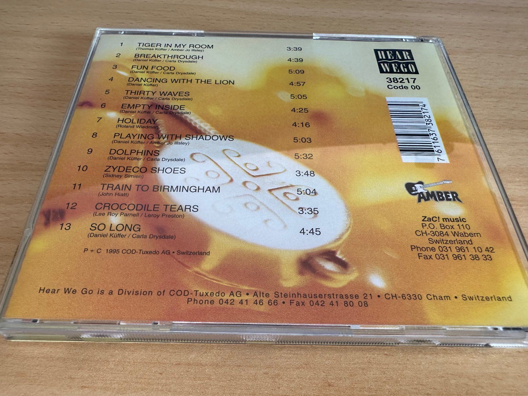 CDs: Amber – Breakthrough – D'occasion à Rikon im Tösstal par Alpenmutz 1