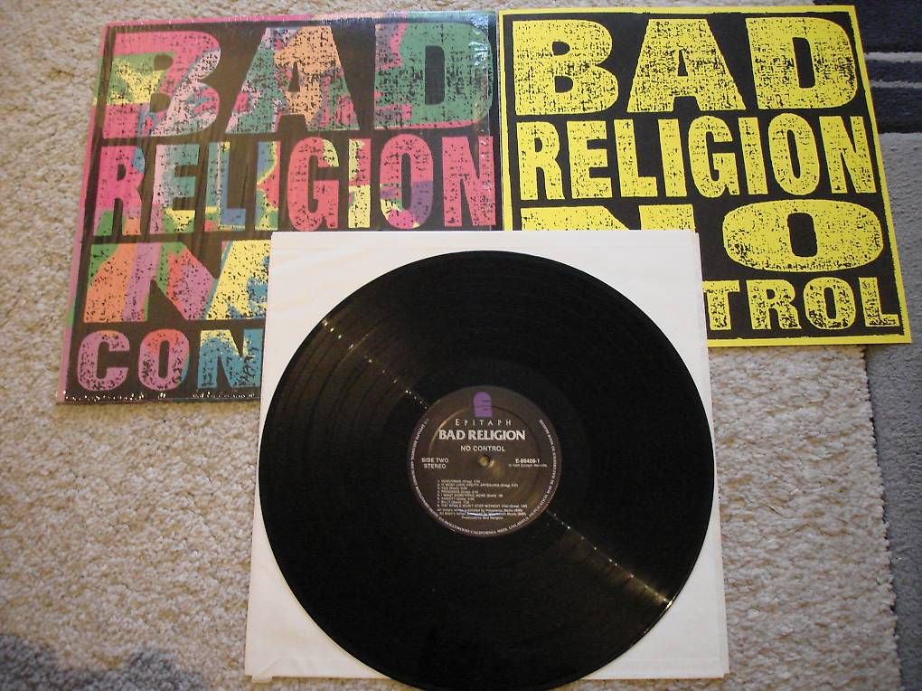 Schallplatten: BAD RELIGION  LP  " NO CONTROL "  1989 – Gebraucht aus Niederweningen von tsnuk333 1