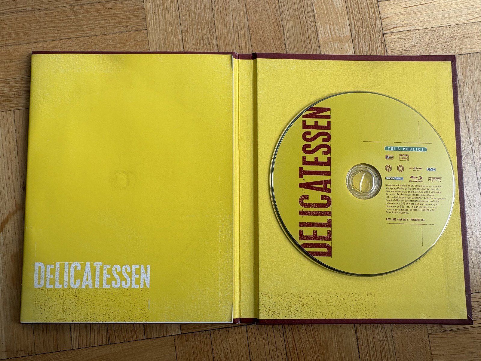 Tutti i DVDs: Delicatessen - Digibook - Blu-ray – Usato da Zürich venduto da Malcom 1