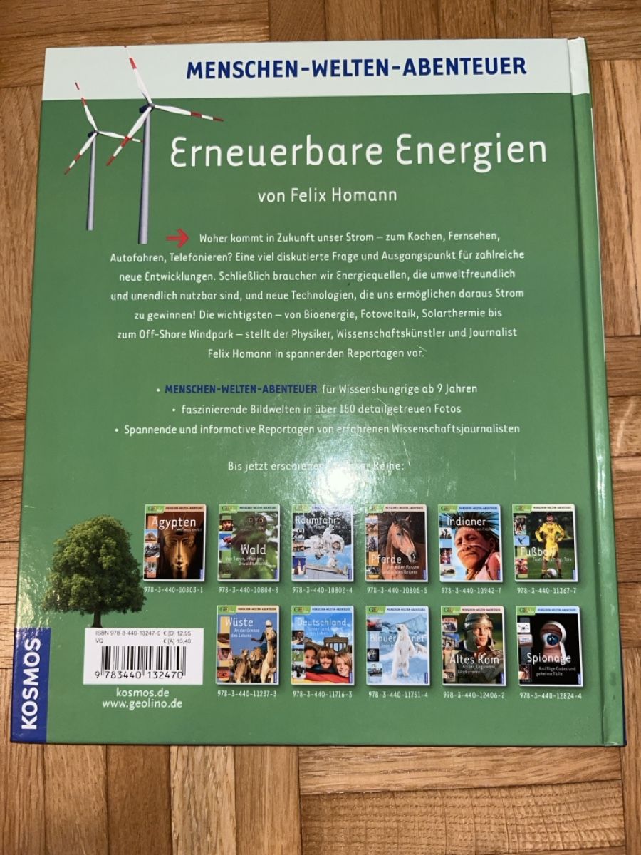 Libri: Kinderbuch: Erneuerbare Energien – Usato da Dübendorf venduto da ani_xht5 1