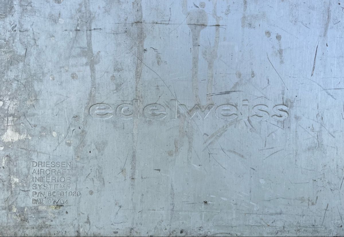 Contenitori edile: Edelweiss Air Flugzeugcontainer von Driessen / Compartment – Usato da Forch venduto da traendu 1