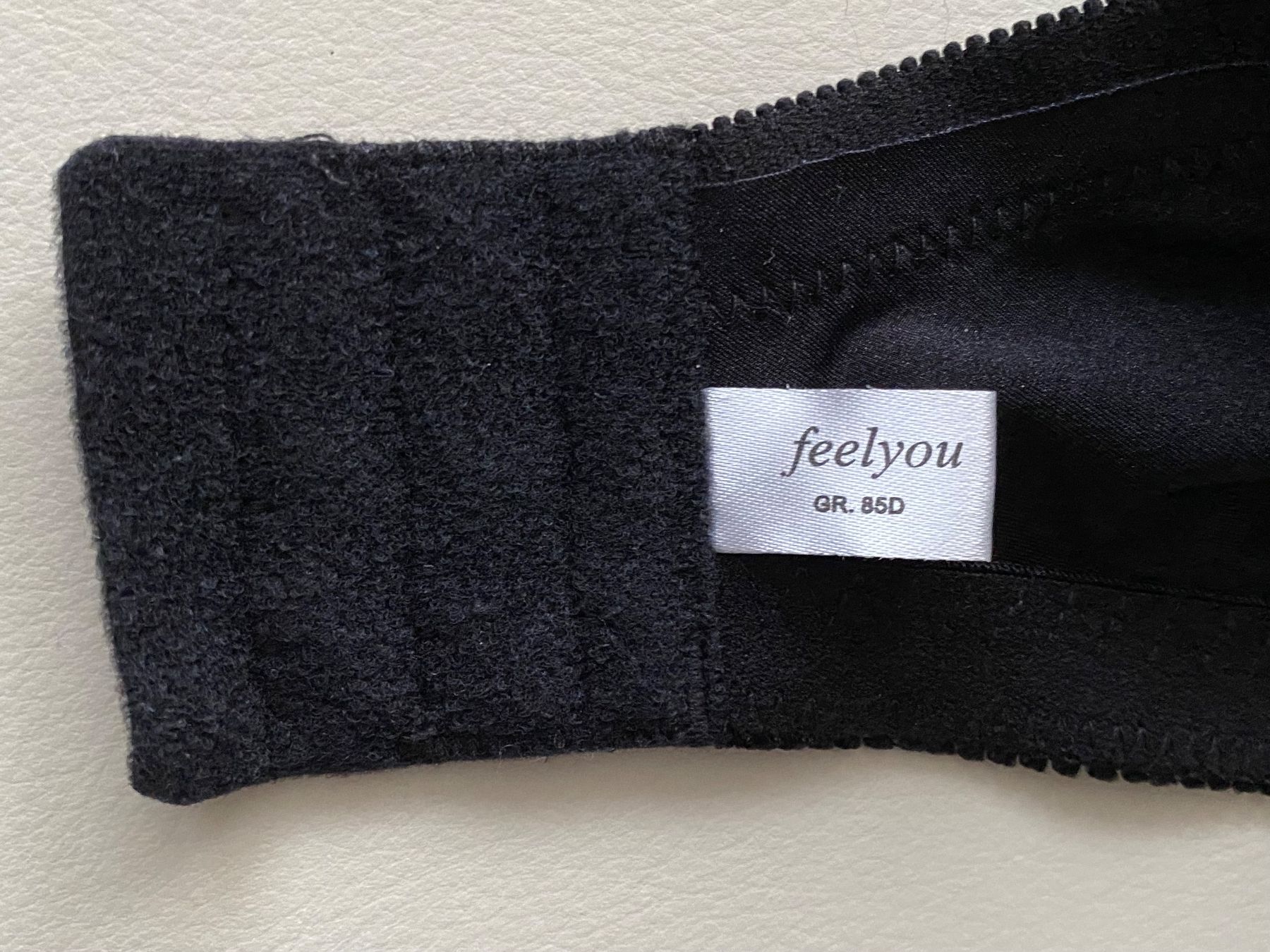 Altra biancheria intima: Feelyou schwarzer BH Gr. 85 D, bügellos – Nuovo (secondo la descrizione) da Dietlikon venduto da Trukaip 3
