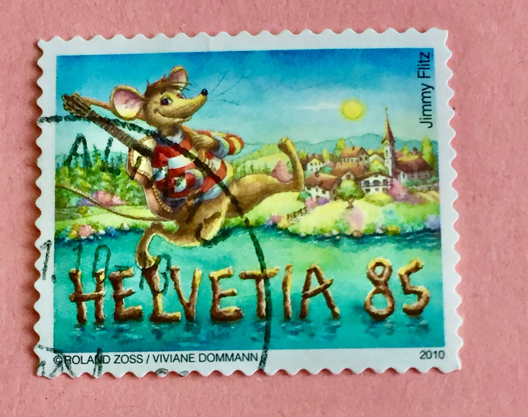 Tutti i francobolli: Nr.1357 Die Schweizer Maus GESTEMPELT 2010    – Usato da Aarau venduto da Billa007
