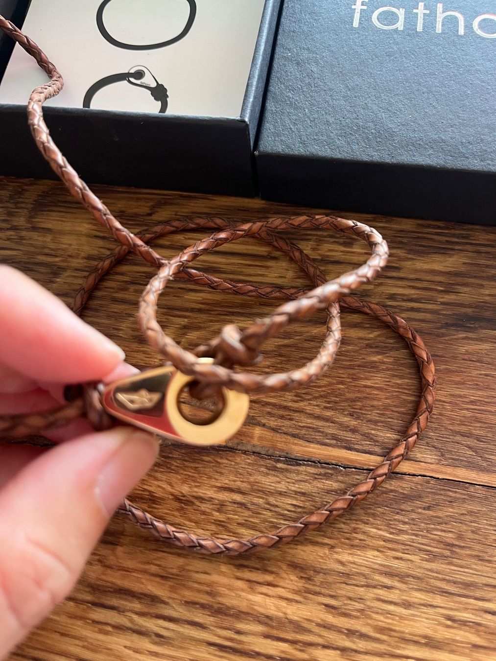 Bracelets: Fathom Lederarmband braun Unisex – Neuf (Voir description) à Kerzers par del13 1