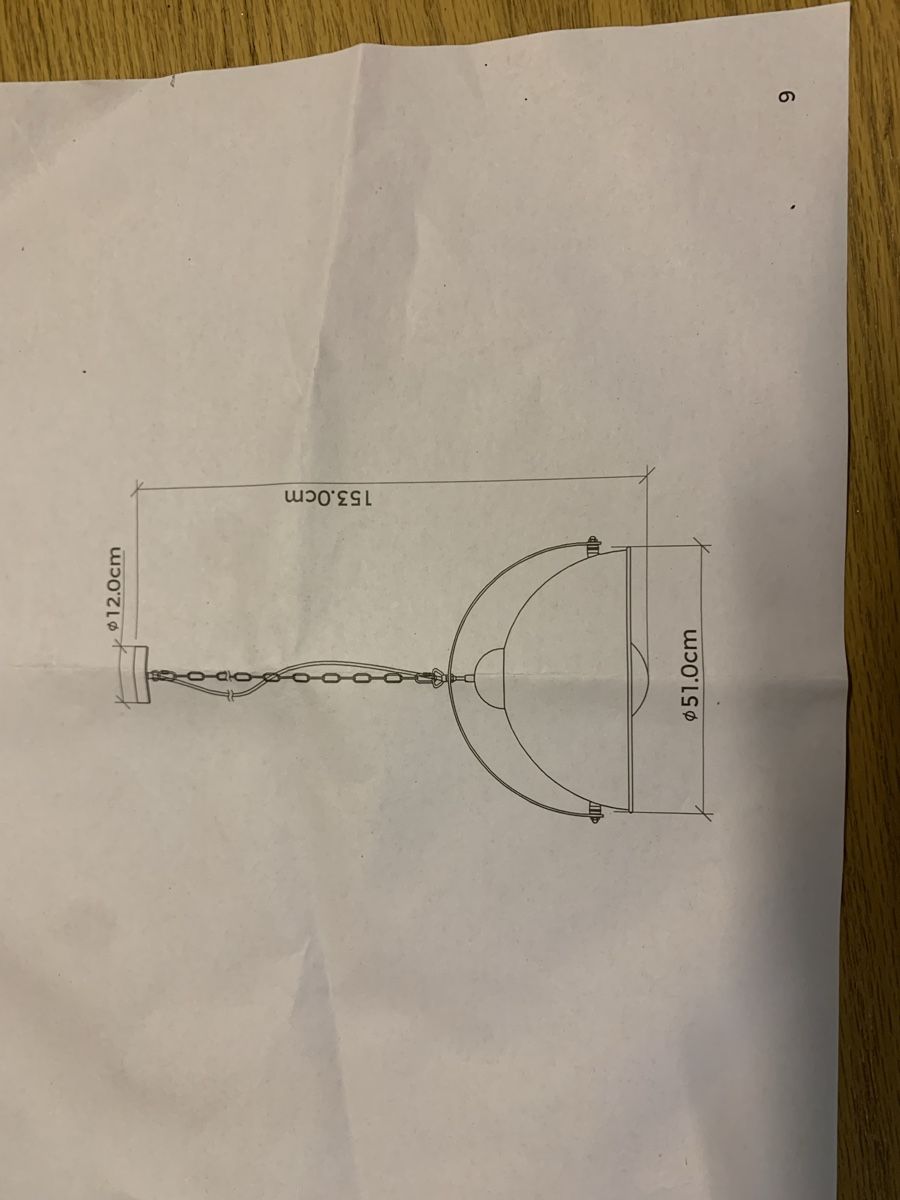 Lampade: Lampe suspension MADE Chicago noire élégante – Usato da Vessy venduto da Panpan2 6
