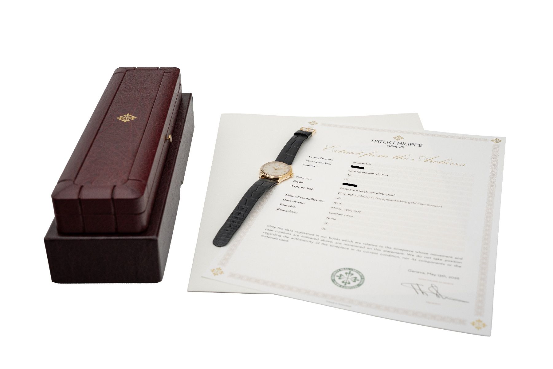Patek Philippe Orologi: Patek Philippe Calatrava 3923 with its Archives extract – Usato da Genève venduto da aspaklariacollection 9