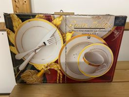 Edles Geschirrset Golden Heritage, 20-teilig, für 4 Pers.