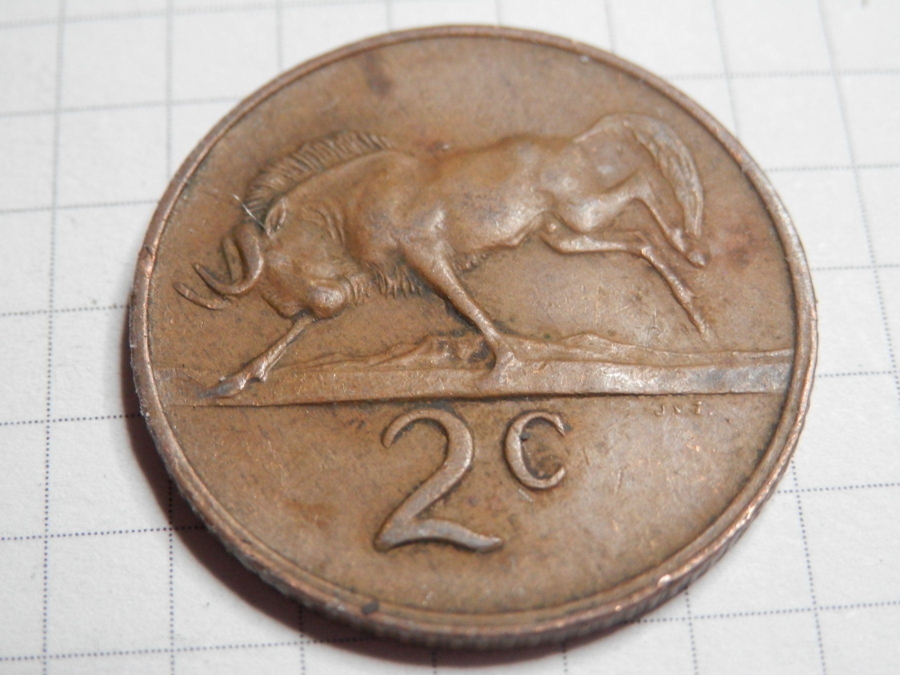 Tutti le monete: Südafrika  2 Cent, 1980 – Usato da Weiach venduto da weiach81
