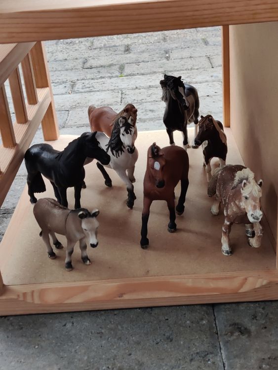 The Toy Company Holz Domino Mit Bauernhoftieren - 28 Teile In Holzkassette