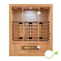 Infrarotsauna MAILAND160 mit Vollspektrumstrahler - 160x105