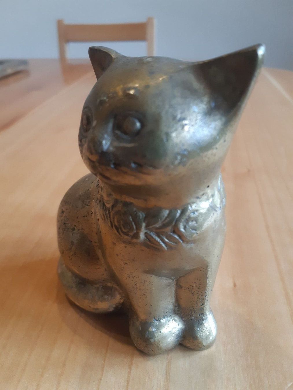 Sculture & Statue: Katzen Skulptur Messing – Usato da Grindelwald venduto da carro5 4