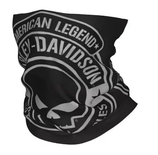 Passmontagna & Scaldacolli: Harley-Davidson cache-cou moto J007 – Nuovo e nell'imballaggio originale da Allens venduto da MADE.IN.ROCK.N.ROLL