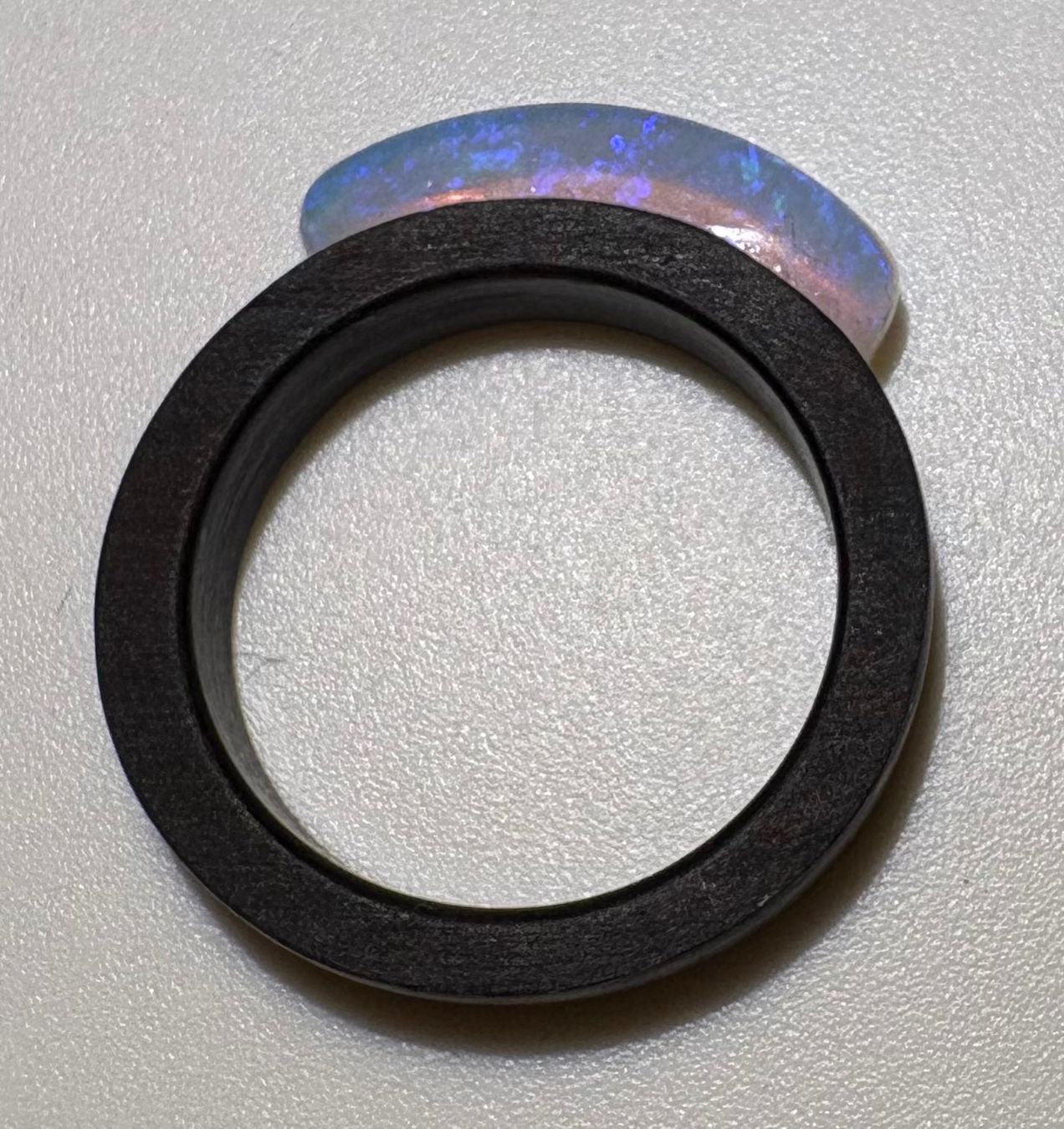 Anelli: Opal Ring Mooreiche, Gr.54, Coober Peedy Australien – Nuovo (secondo la descrizione) da Wilen b. Wil venduto da Tschirio 7