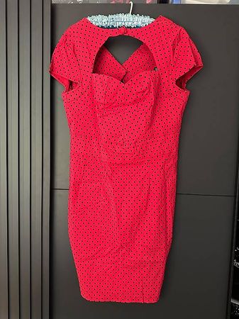 Robe pin-up rouge