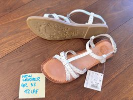 NEU Leder Sandalen
