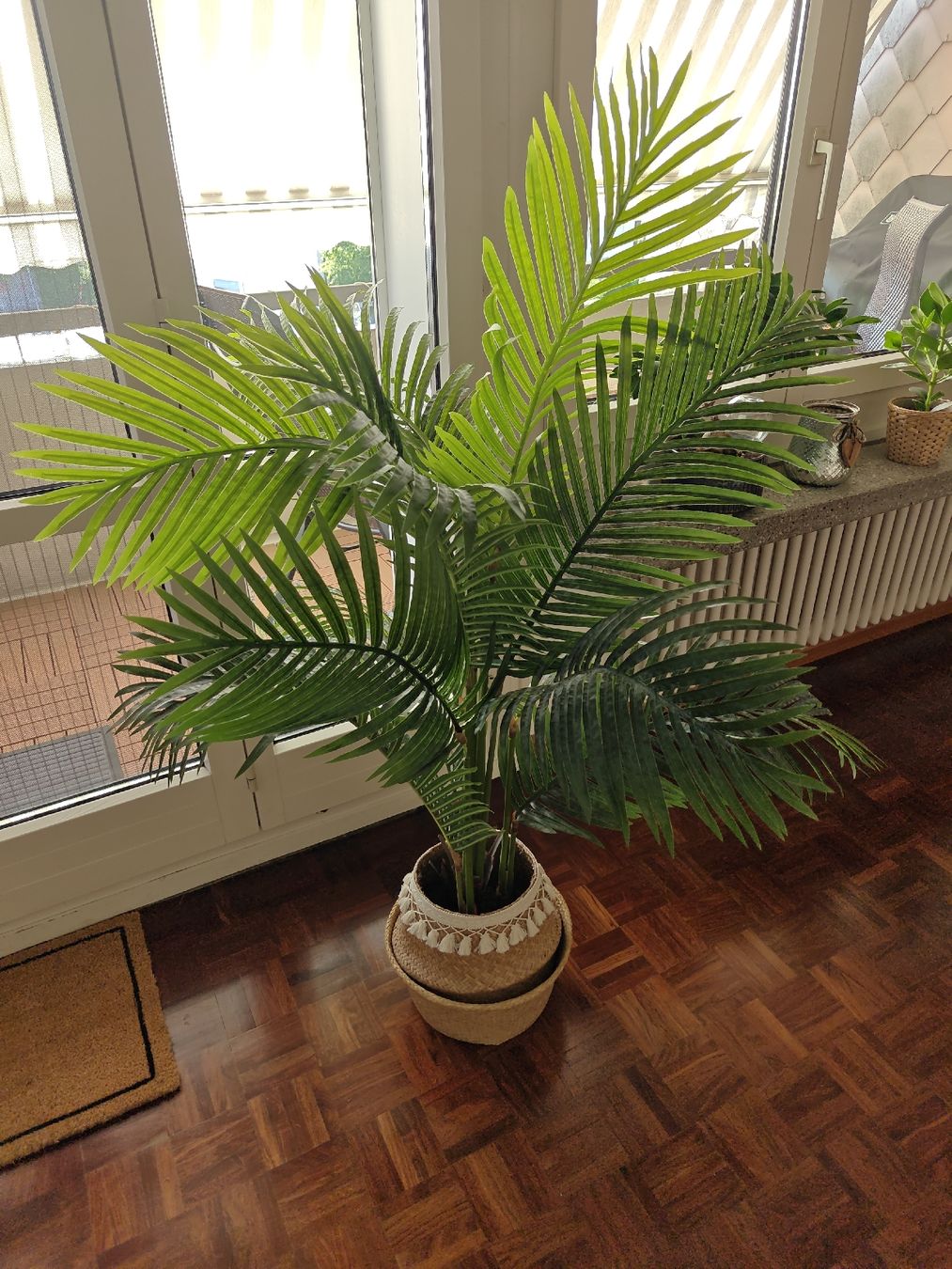 Pflanzen & Samen: Künstliche Palme mit Übertopf – Neu (gemäss Beschreibung) aus Zürich von reb_5rb6