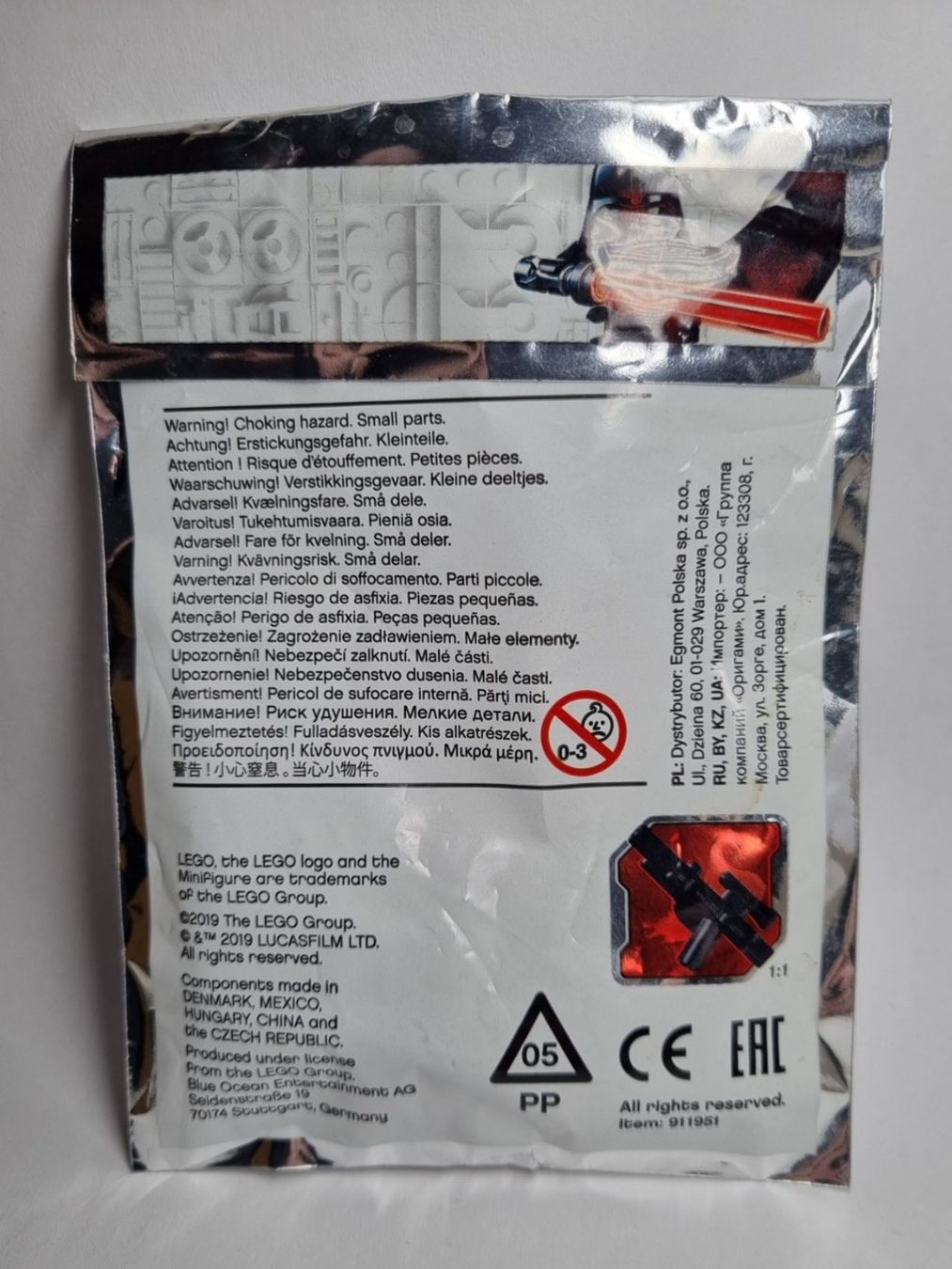 Lego Baukästen: LEGO Star Wars 911951 First Order Stormtrooper foil pack – Neu und originalverpackt aus Basadingen von NekoBricks 1