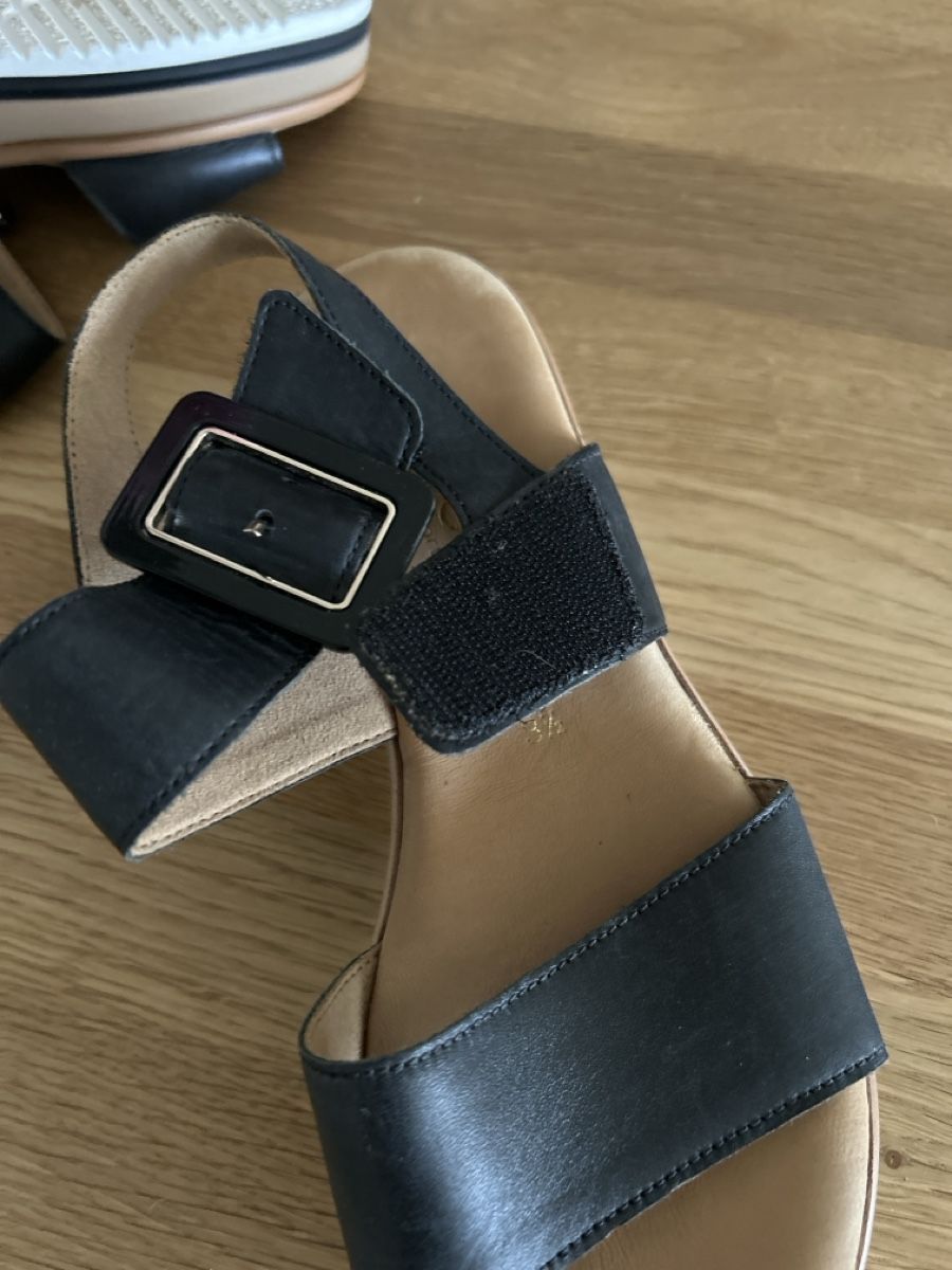 Gabor Scarpe da donna: Gabor Sandalen, schwarz,  – Usato da Siebnen venduto da schnell05 5