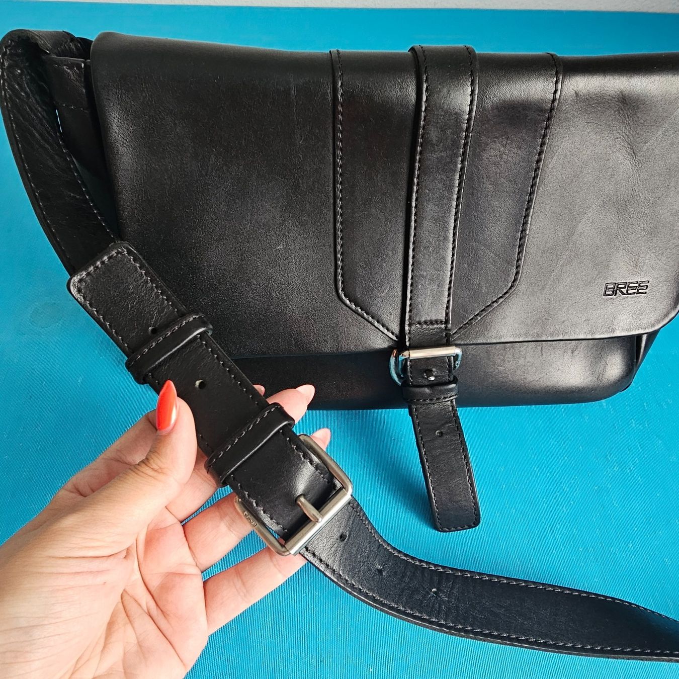 Bree Borse da donna: ***BREE*** Leder  Umhängetasche – Usato da Bronschhofen venduto da Xena37 6