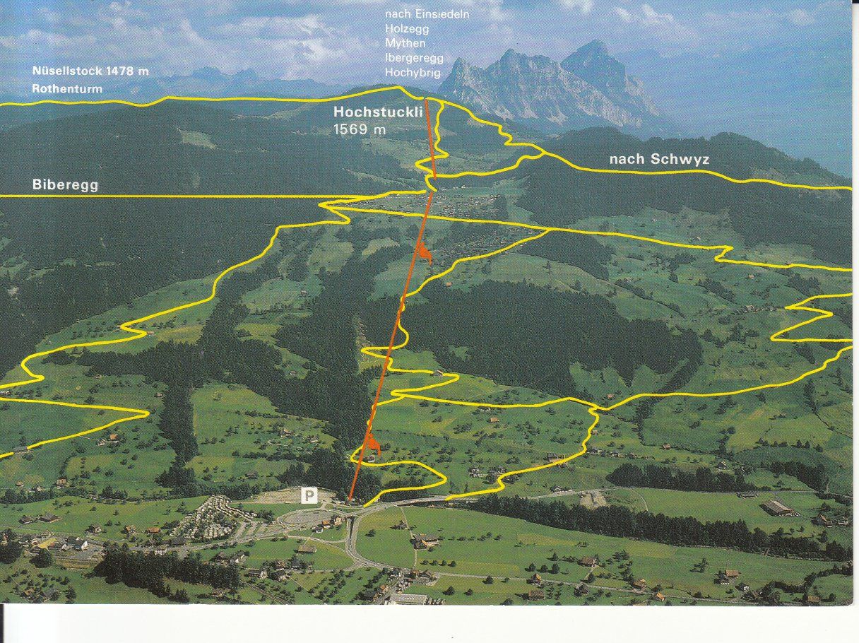 Cartoline postali: Sattel Hochstuckli ca. 1980 – Usato da Bürglen TG venduto da StampGraf