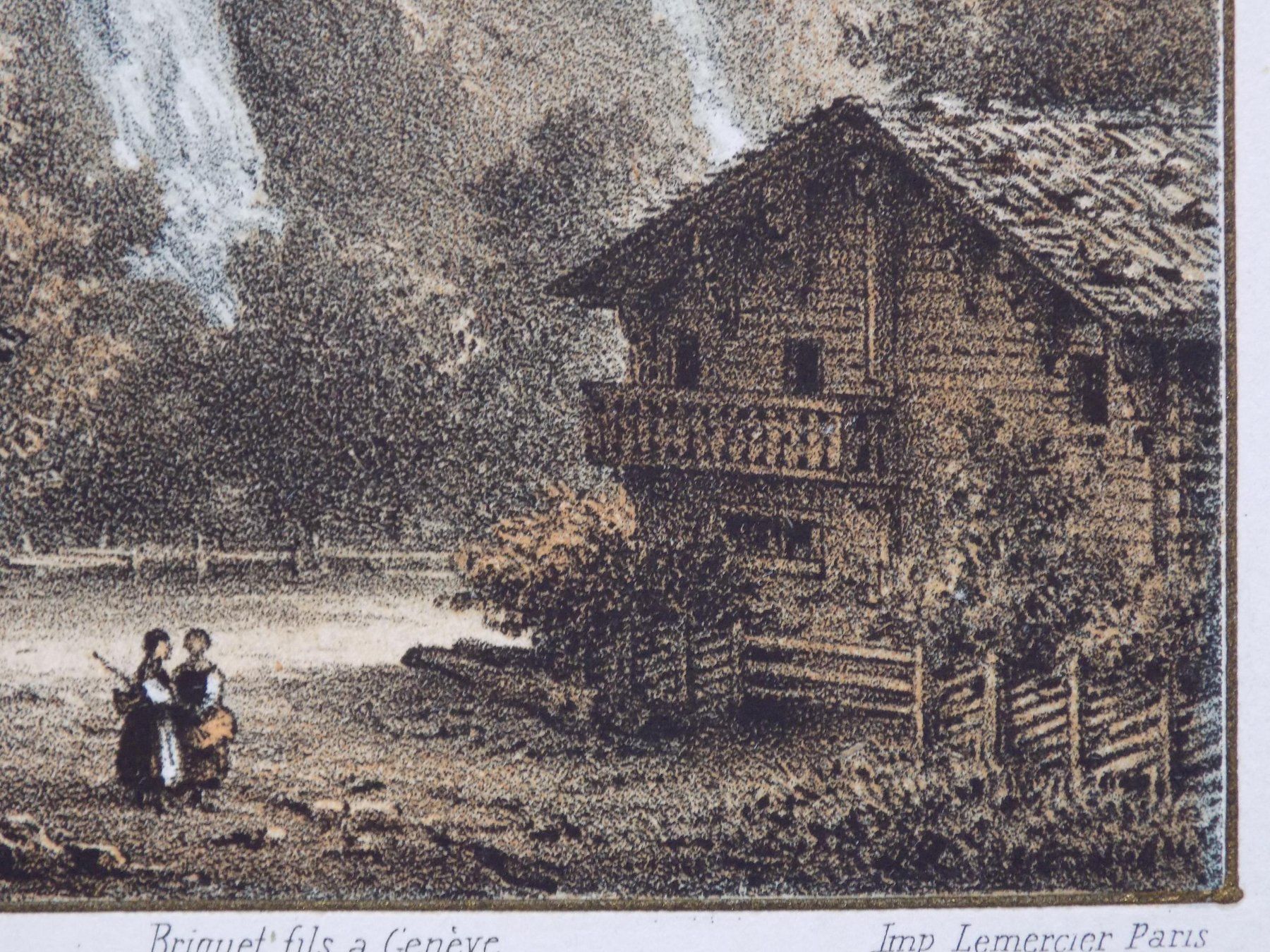Incisioni: Cascades de Meiringen – Usato da Risch venduto da Rischli15 7