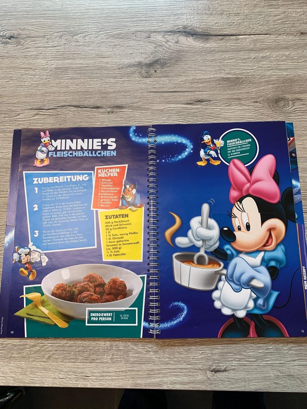 Coop Alben: Disney Kochen und Backspass Sammelbuch – Gebraucht aus Langenthal von Brunnbach 2