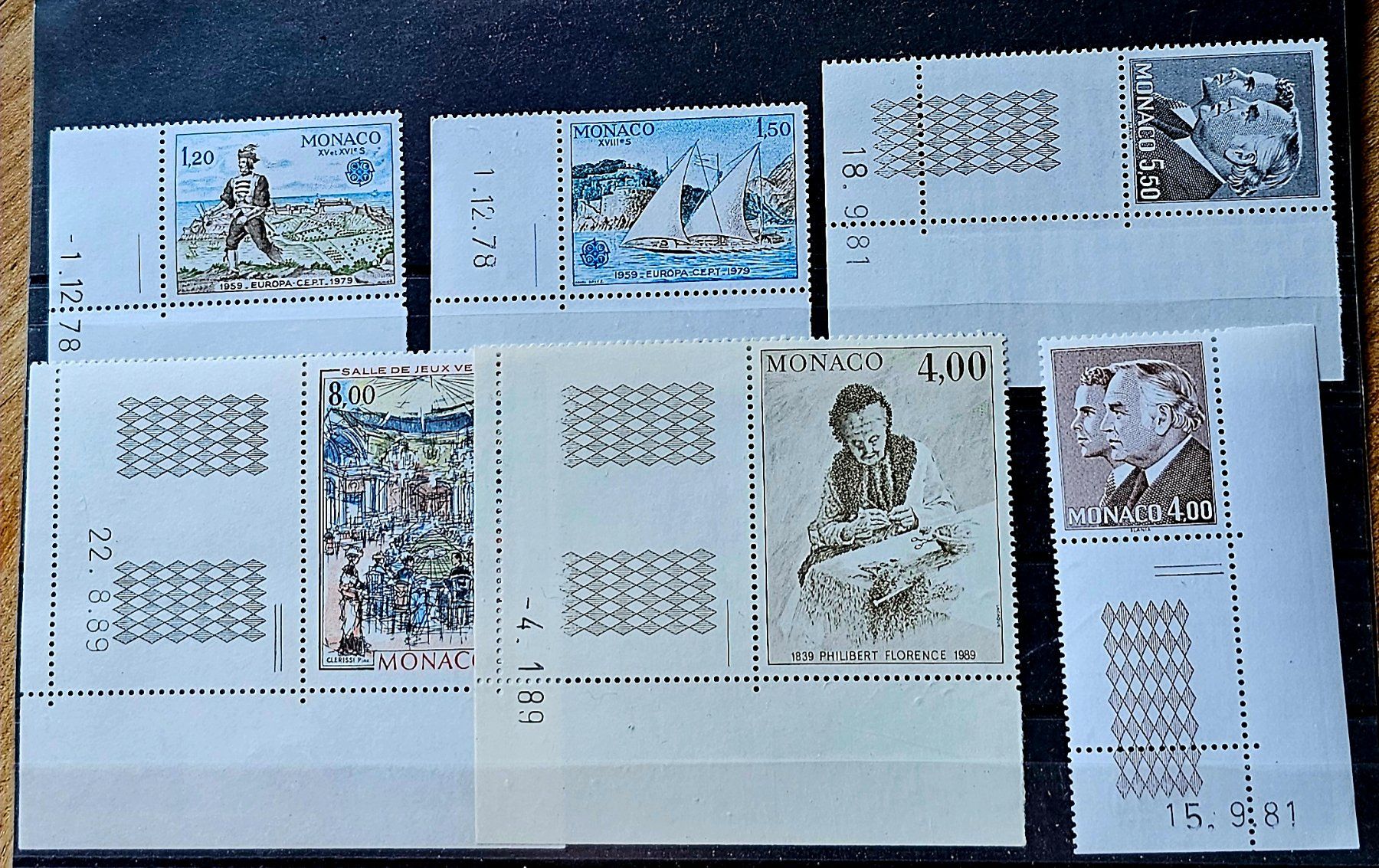 Alle Briefmarken: MONACO coins datés ** – Neu (gemäss Beschreibung) aus Les Valettes von Nuba1