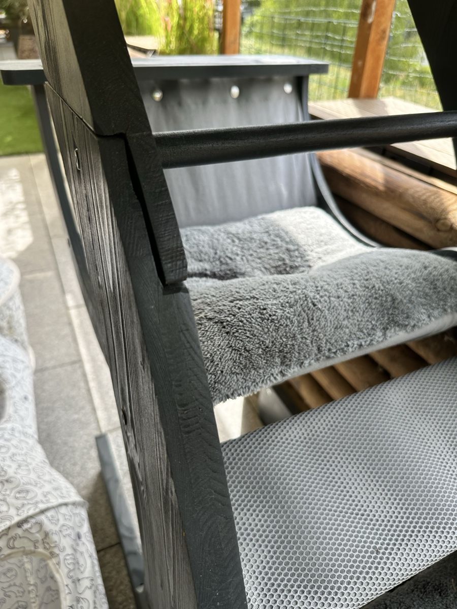 Tiragraffi: Kratzbaum Mond Design grau mit Kissen – Usato da Hombrechtikon venduto da 401arnold 3