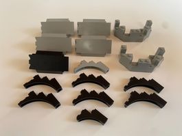LEGO - DIVERSE - BURG - SCHLOSS - STEINE