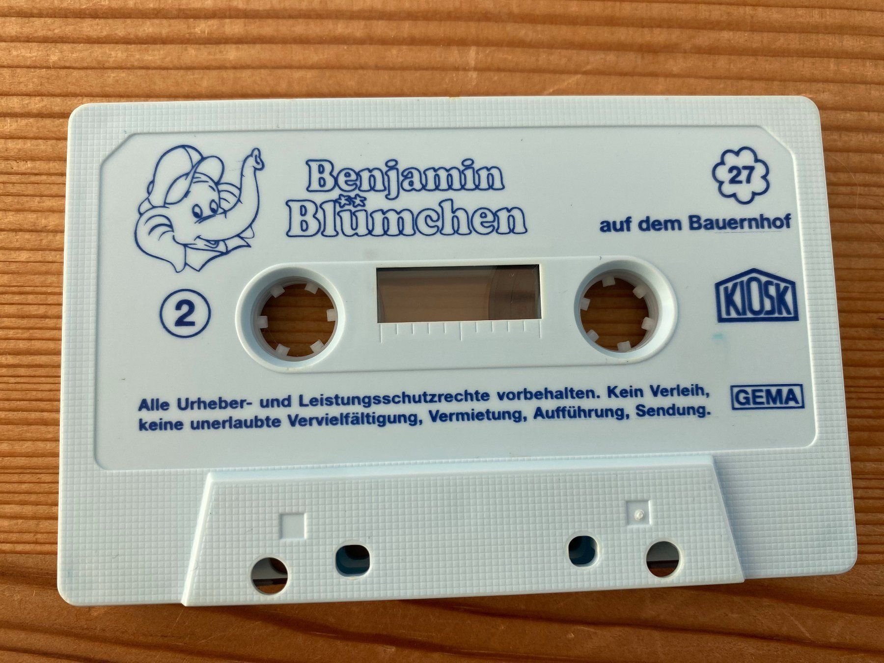 Musicassette: Kassette – Benjamin Blümchen (27) – Usato da St.Gallen venduto da kingsamas 6