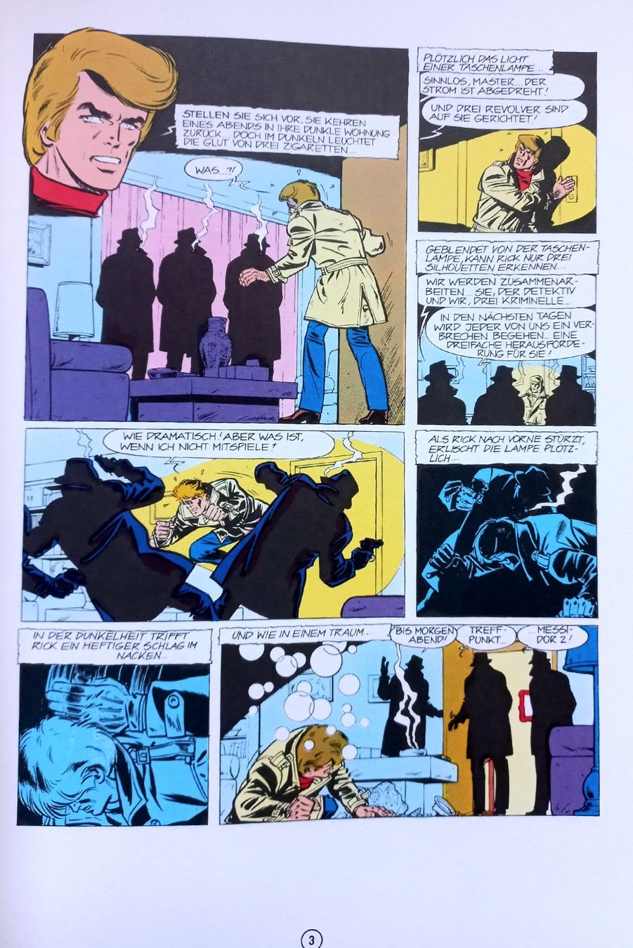 Fumetti: Comic - Rick Master 22 - Das Teuflische Trio – Usato da Niederuzwil venduto da lubimaja 1