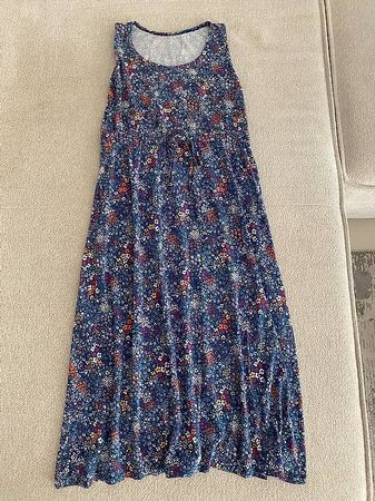 Kleid S/M Sommerkleid Gartenkleid