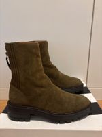 Aquazzura, Saint Honore Combat Boots, 40.5