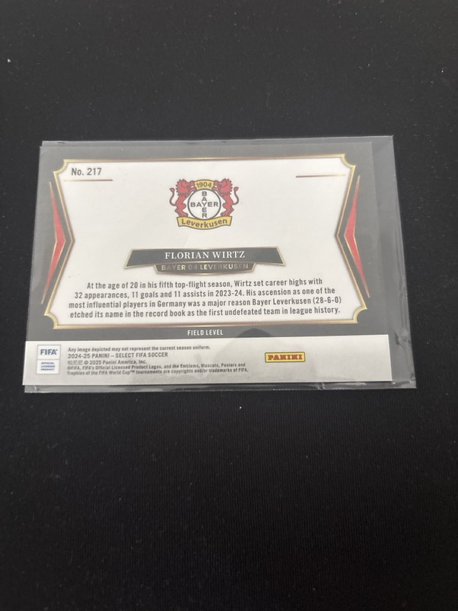 Topps Sammelbilder & Trading cards: Florian Wirtz - Bayer Leverkusen - Select - Panini – Gebraucht aus Kaiseraugst von Baum_12 1