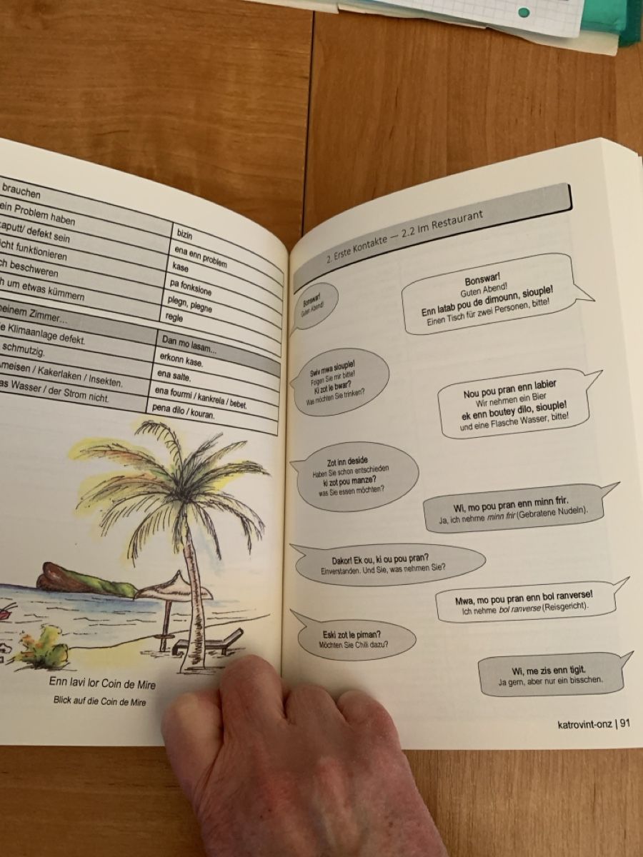 Libri: Ki Pe Dir? Sprachführer Kreol – Nuovo (secondo la descrizione) da Auslikon venduto da Moisefeder 2