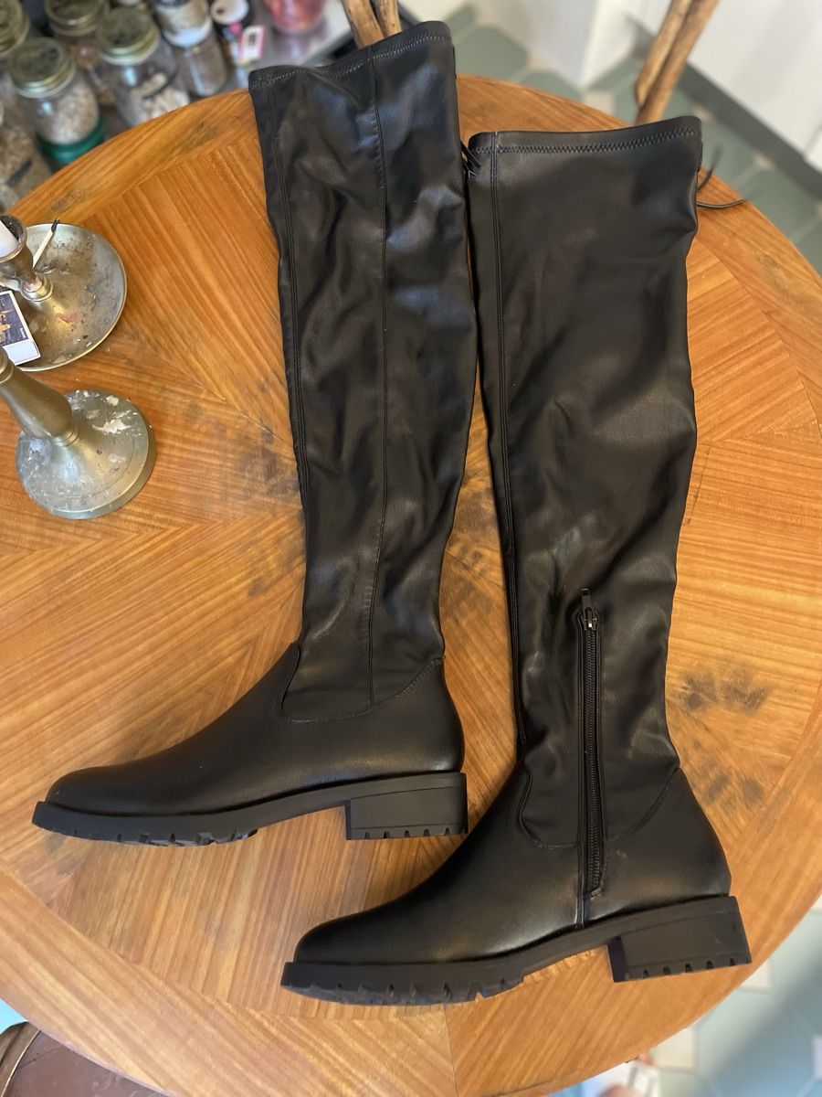 Scarpe da donna: Overknees Stiefel, ungetragen – Nuovo (secondo la descrizione) da Bern venduto da lin_8szx