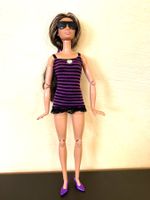 👗 BARBIE-KLEID ULTRAKURZ + SCHUHE + SONNENBRILLE *NEU*