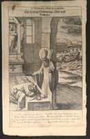 St. Gallen Heilige Otmar Kupferstich von  X. Meyer selten