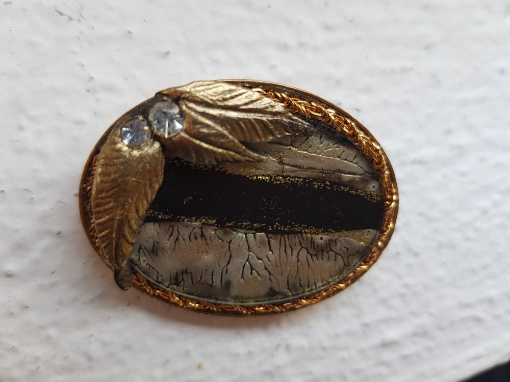 William Sturt Fledermaus-Brosche Aus Hartzinn - Handgegossenes Schmuckstück