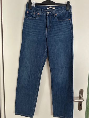 Levi's Low Pro Straight Jeans – Grösse 27 – Blau – Neuwertig