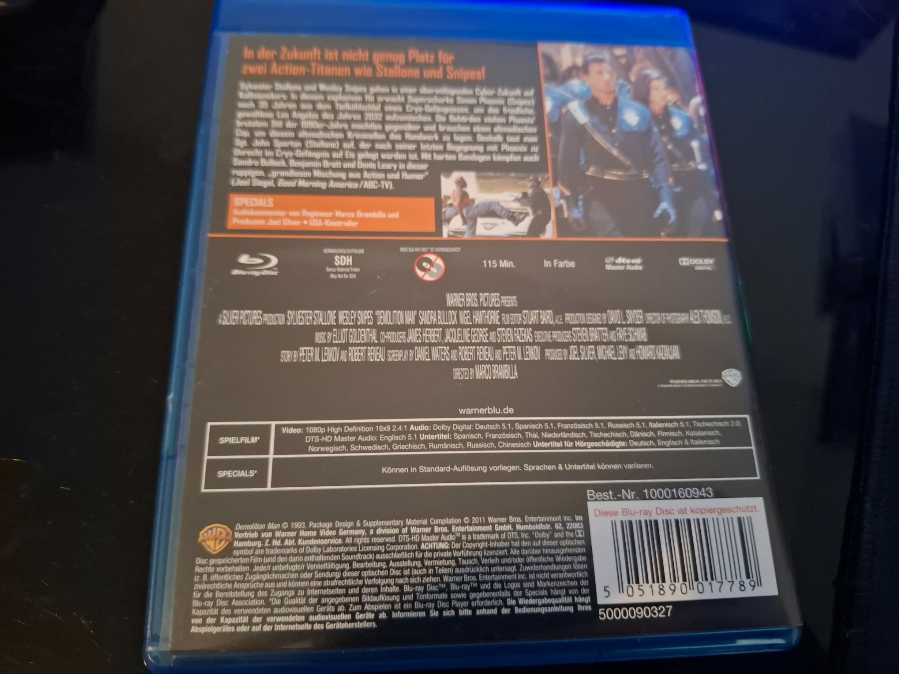 Tutti i DVDs: Demolition Man – Usato da Frauenfeld venduto da Frankenstein01 1