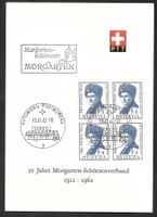 Bögli Sonderstempel A.890a Schiessen Morgarten 15.11.1962
