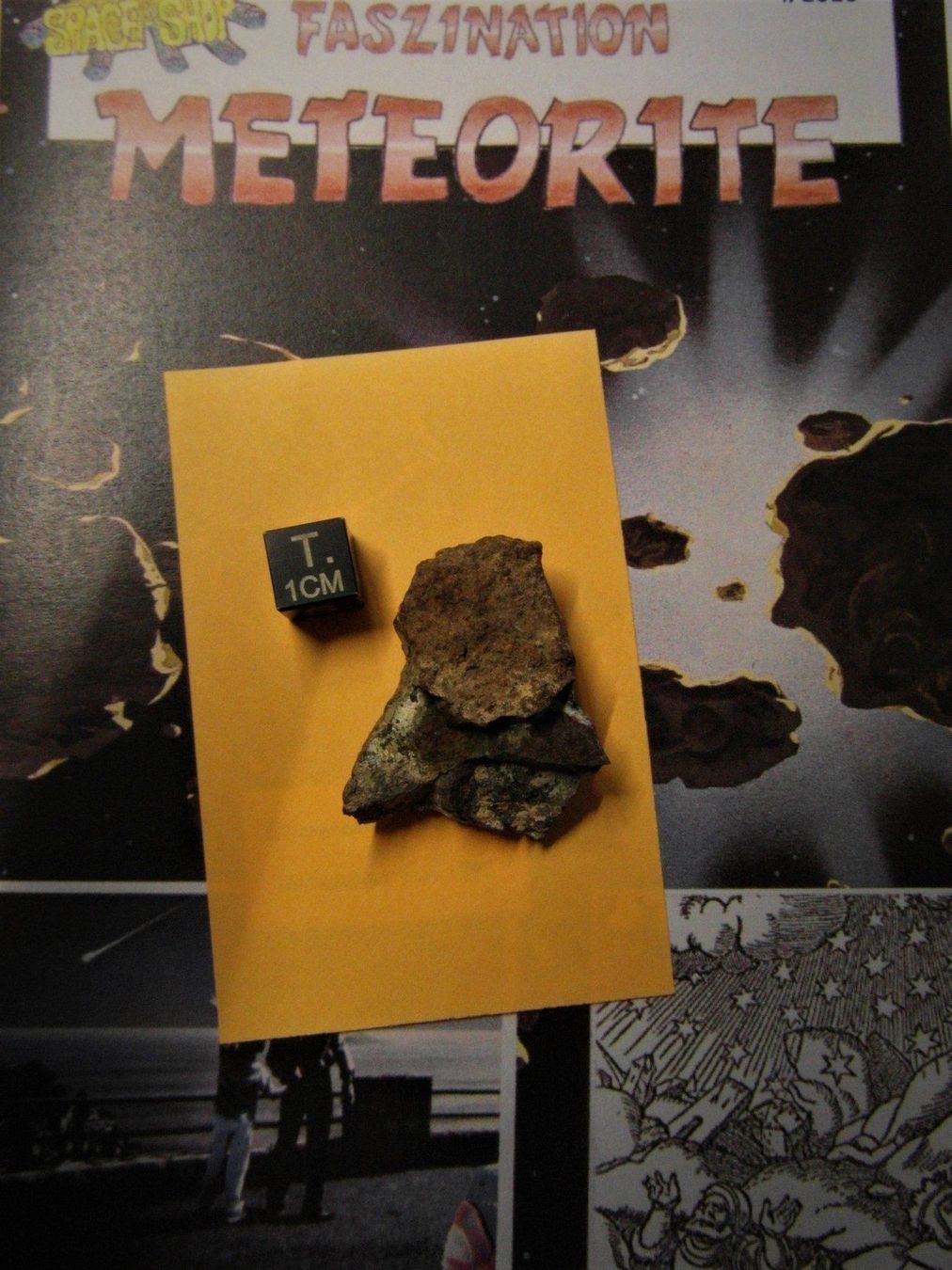 Minerali & Pietre curative: Sternzeichen  San Marino **  +  mind. 6 g Meteorit – Nuovo (secondo la descrizione) da Lengnau BE venduto da Lanthemann 1